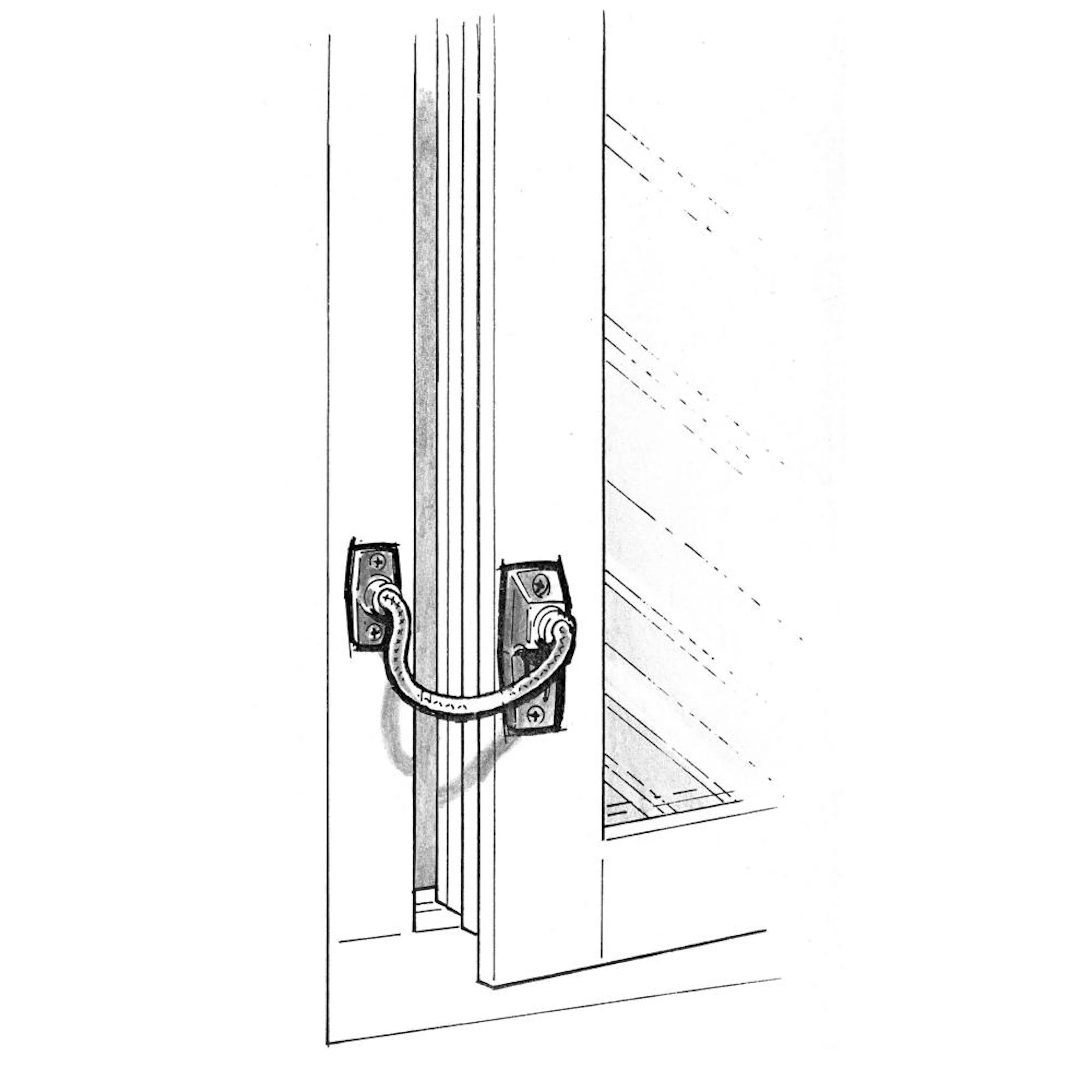 Spärranordning ASSA ABLOY Fix 184