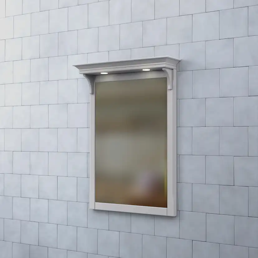 Spegel Björbo Badrum Saga med Belysning