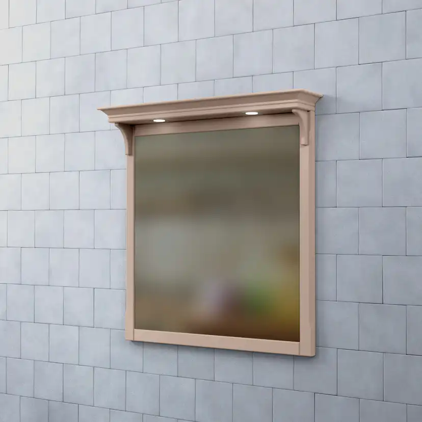 Spegel Björbo Badrum Saga med Belysning