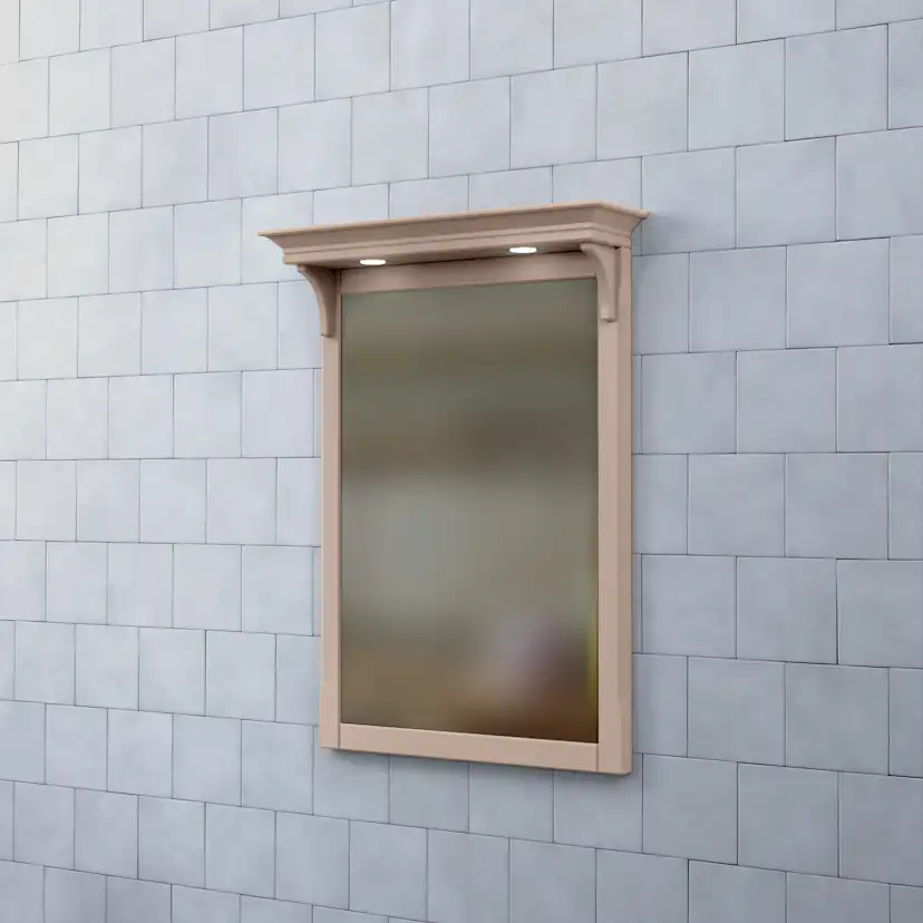 Spegel Björbo Badrum Saga med Belysning