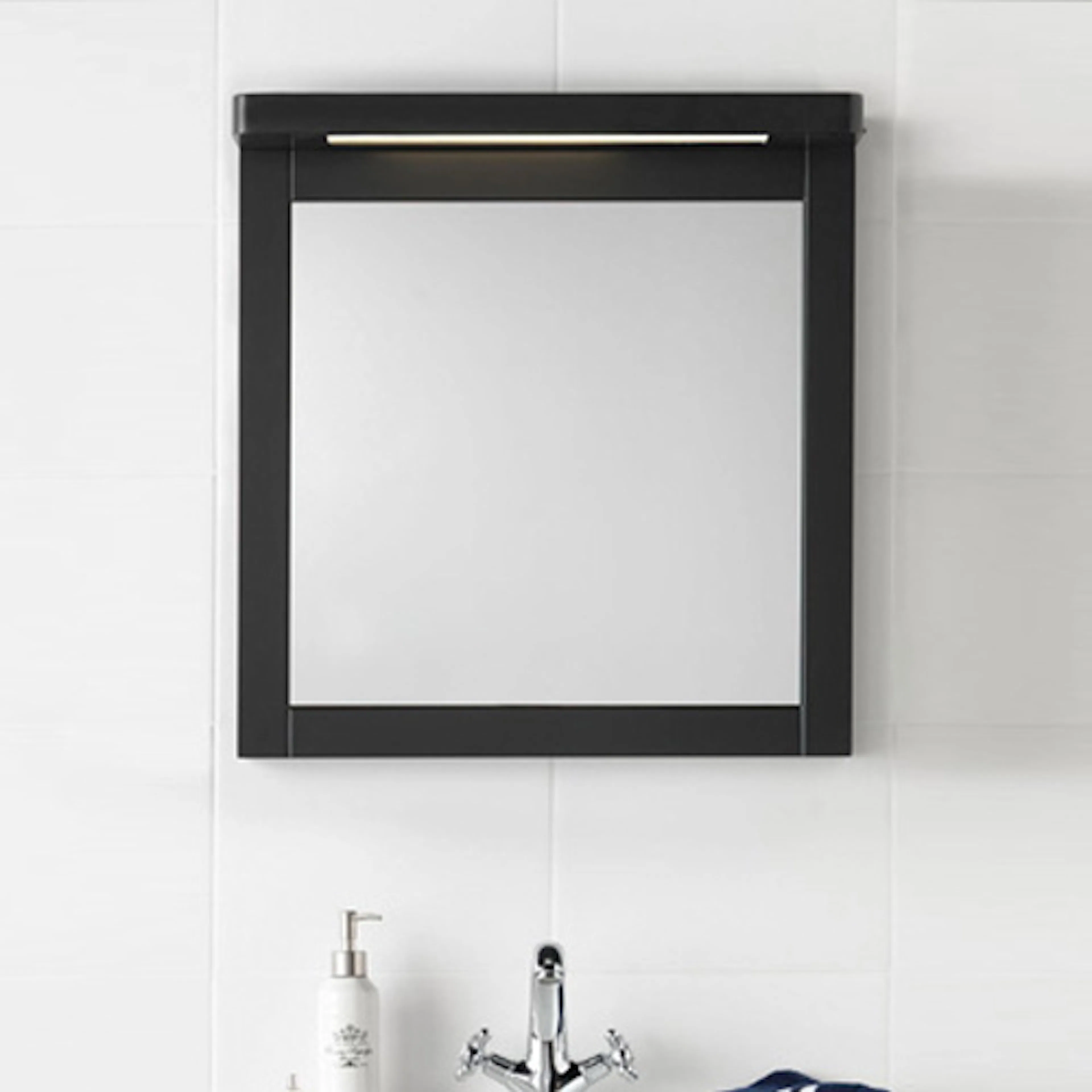 Spegel Hafa Hampton Antracitgrå