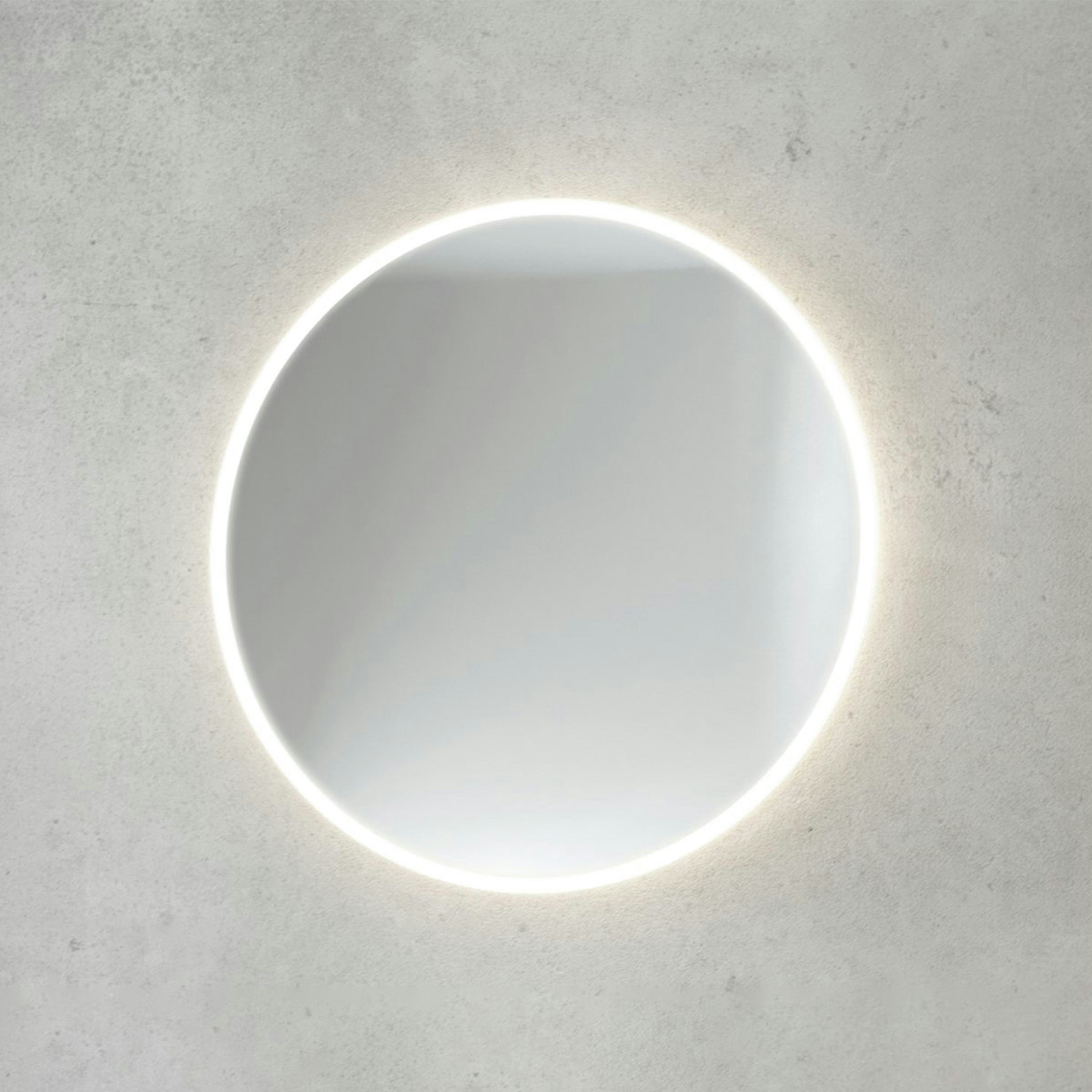 Spegel Hafa Store Rund LED