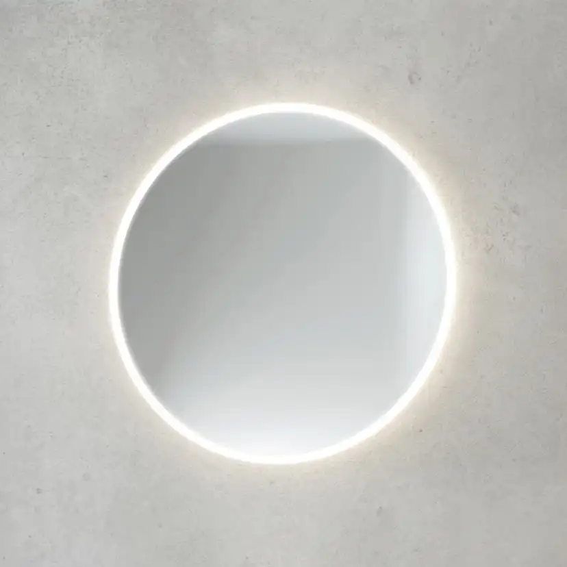 Spegel Hafa Store Rund LED