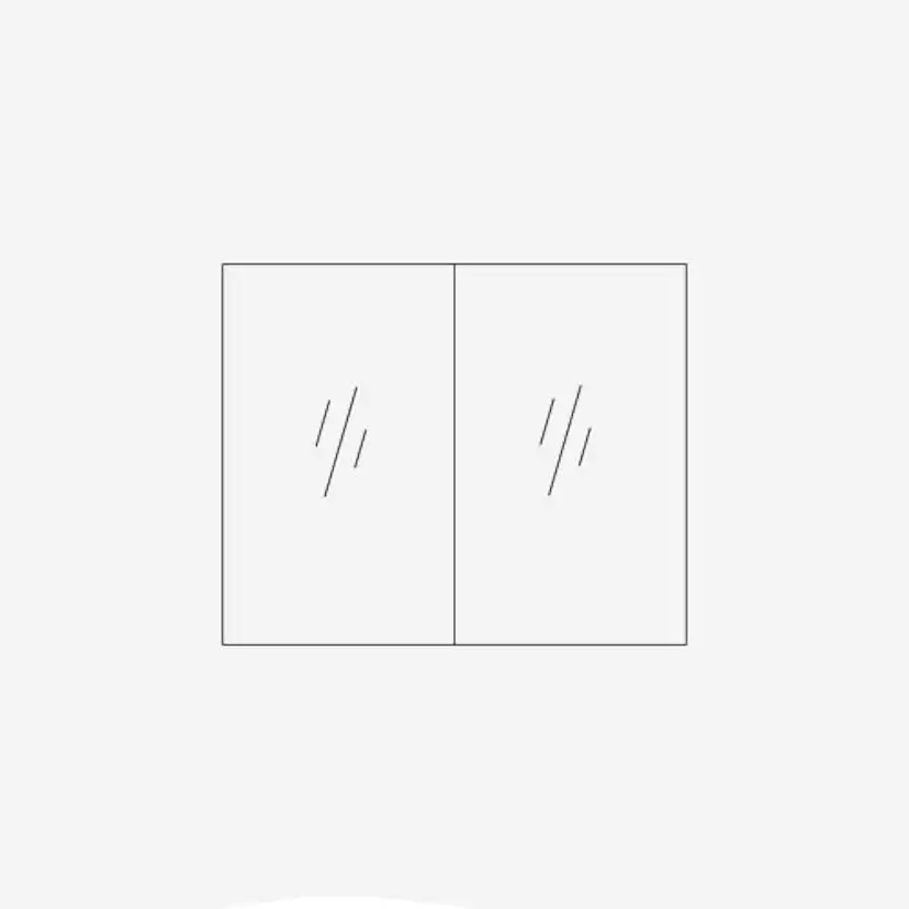 Spegelskåp Ballingslöv Mono