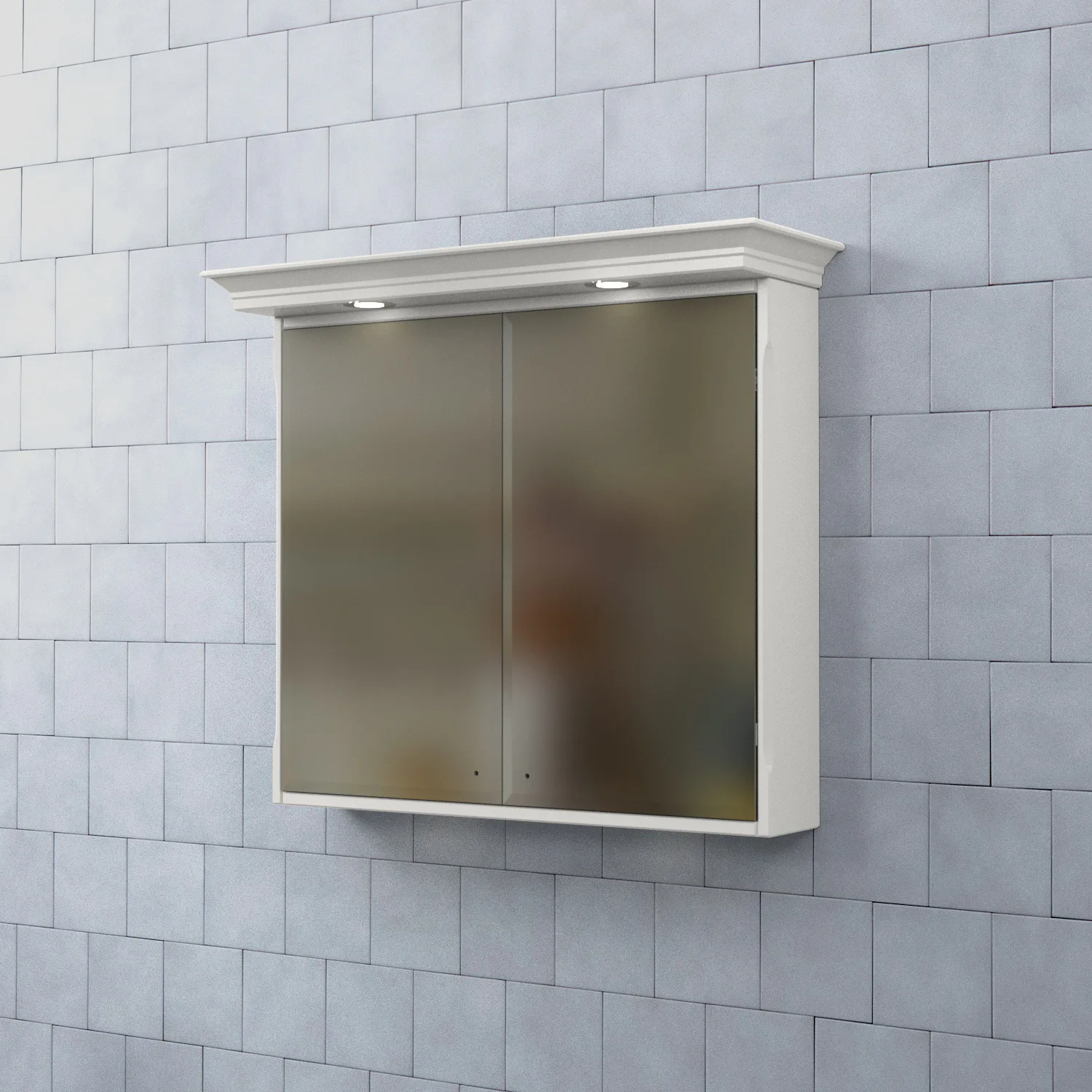 Spegelskåp Björbo Badrum Saga med Belysning