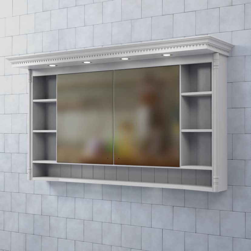 Spegelskåp Björbo Badrum Valhall med Belysning