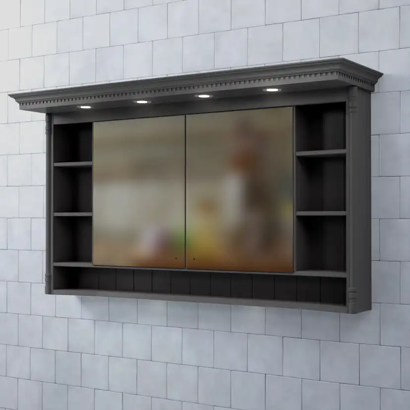 Spegelskåp Björbo Badrum Valhall med Belysning