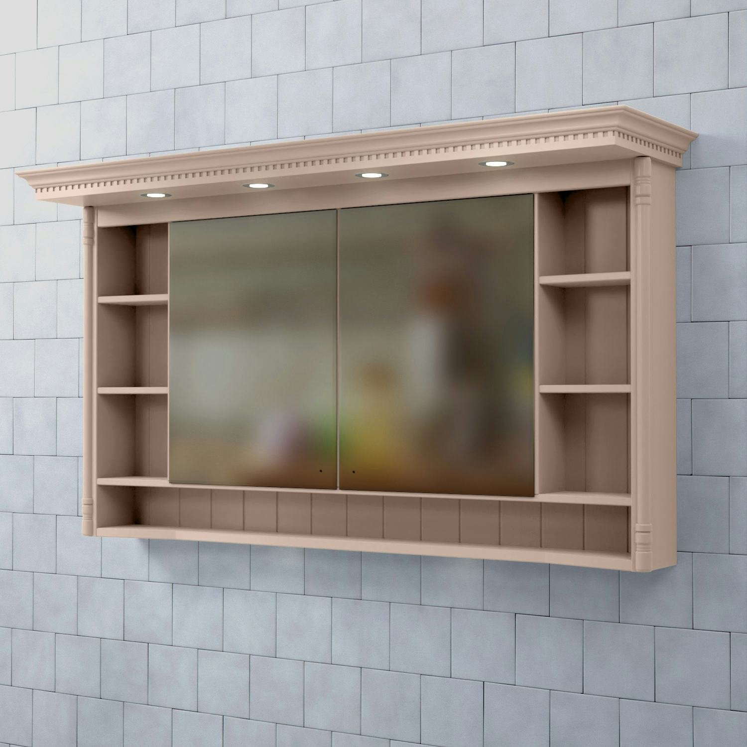 Spegelskåp Björbo Badrum Valhall med Belysning