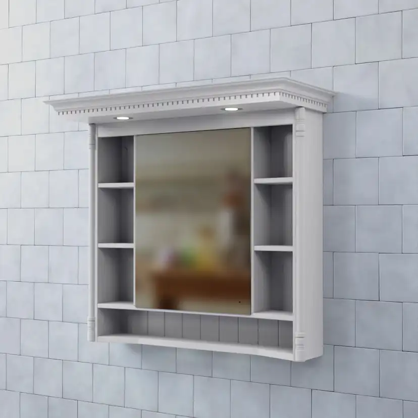 Spegelskåp Björbo Badrum Valhall med Belysning