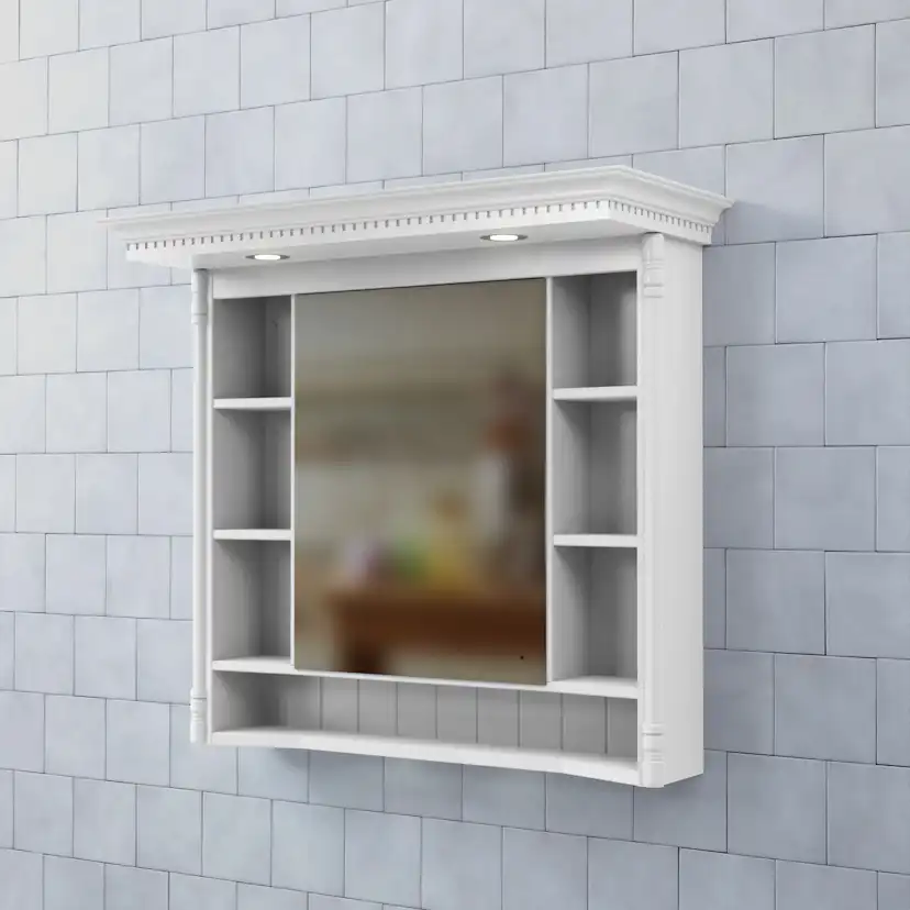 Spegelskåp Björbo Badrum Valhall med Belysning