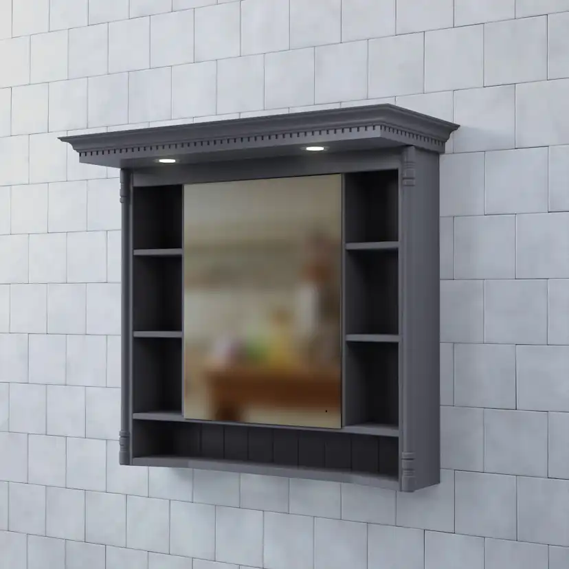 Spegelskåp Björbo Badrum Valhall med Belysning