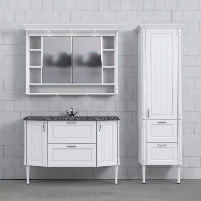 Spegelskåp Björbo Badrum Valhall med Belysning