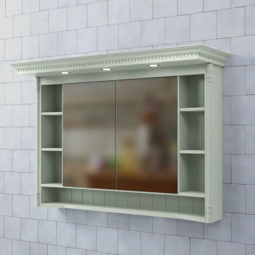 Spegelskåp Björbo Badrum Valhall med Belysning