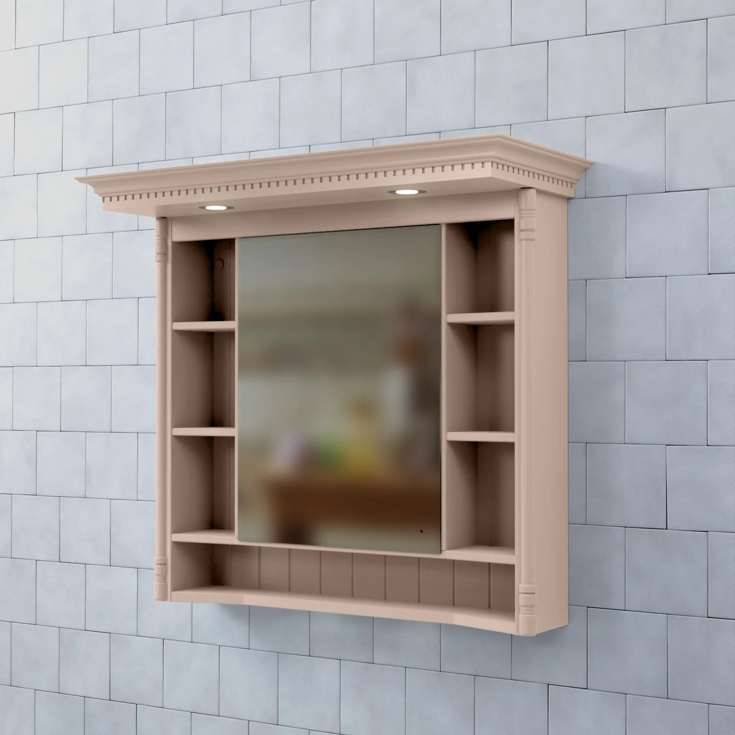 Spegelskåp Björbo Badrum Valhall med Belysning