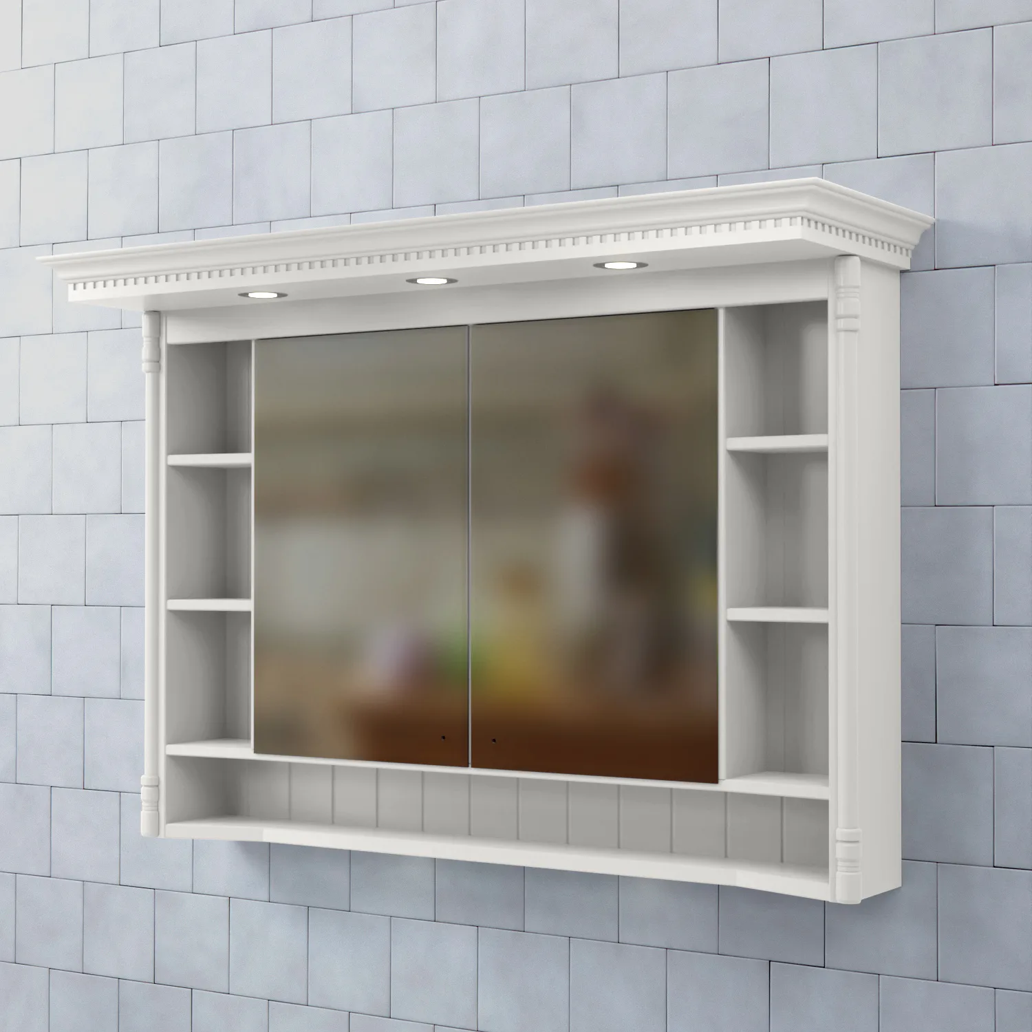 Spegelskåp Björbo Badrum Valhall med Belysning