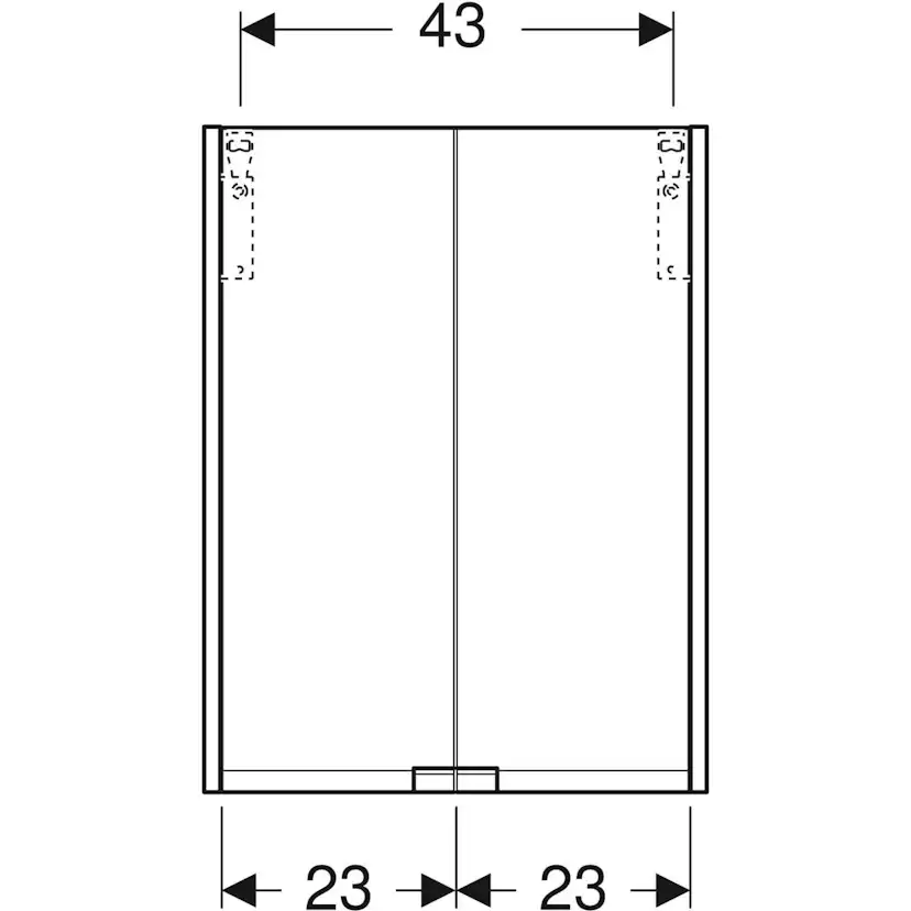 Spegelskåp Ifö Option Bas