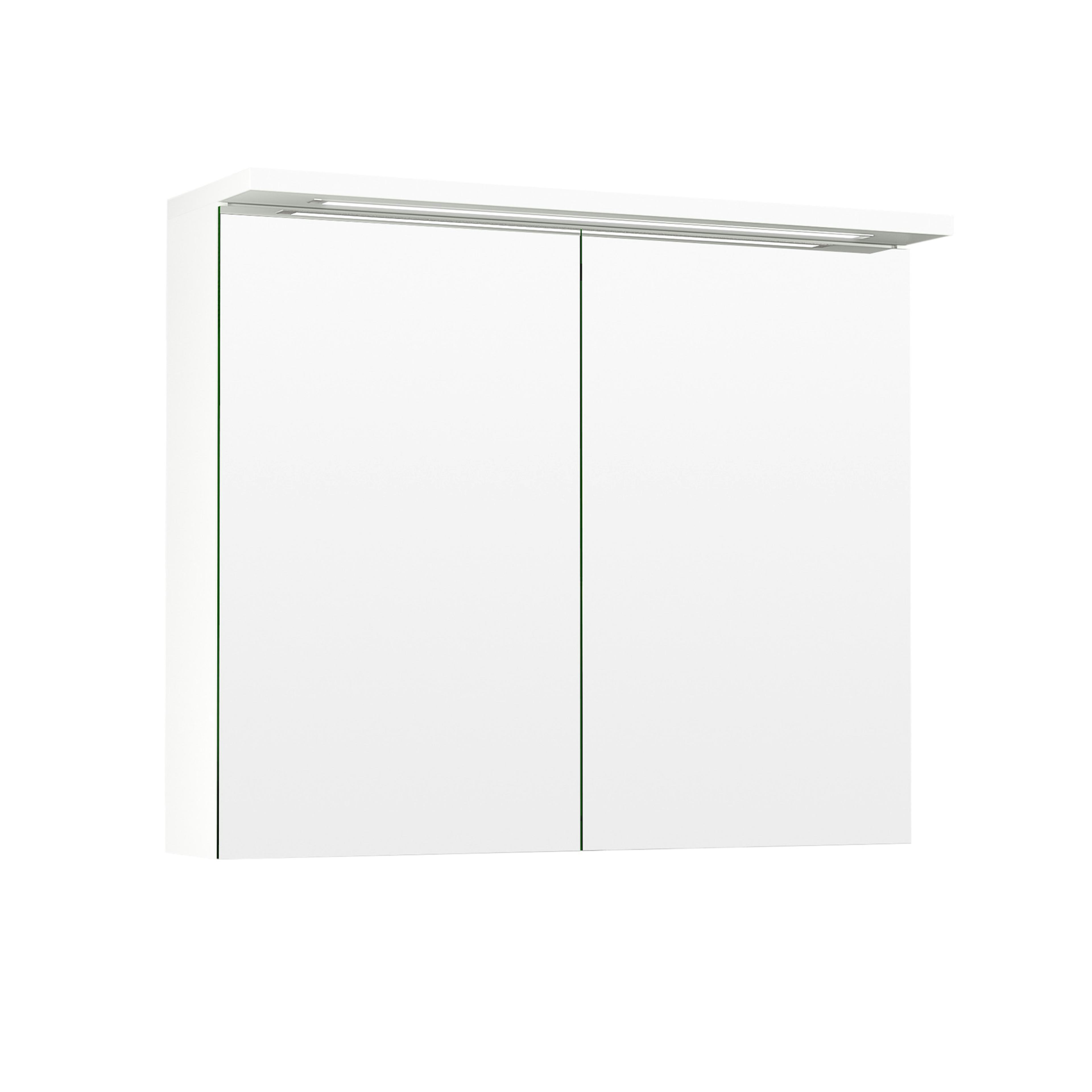 Spegelskåp Temal Highlight med LED-Belysning 2 Dörrar