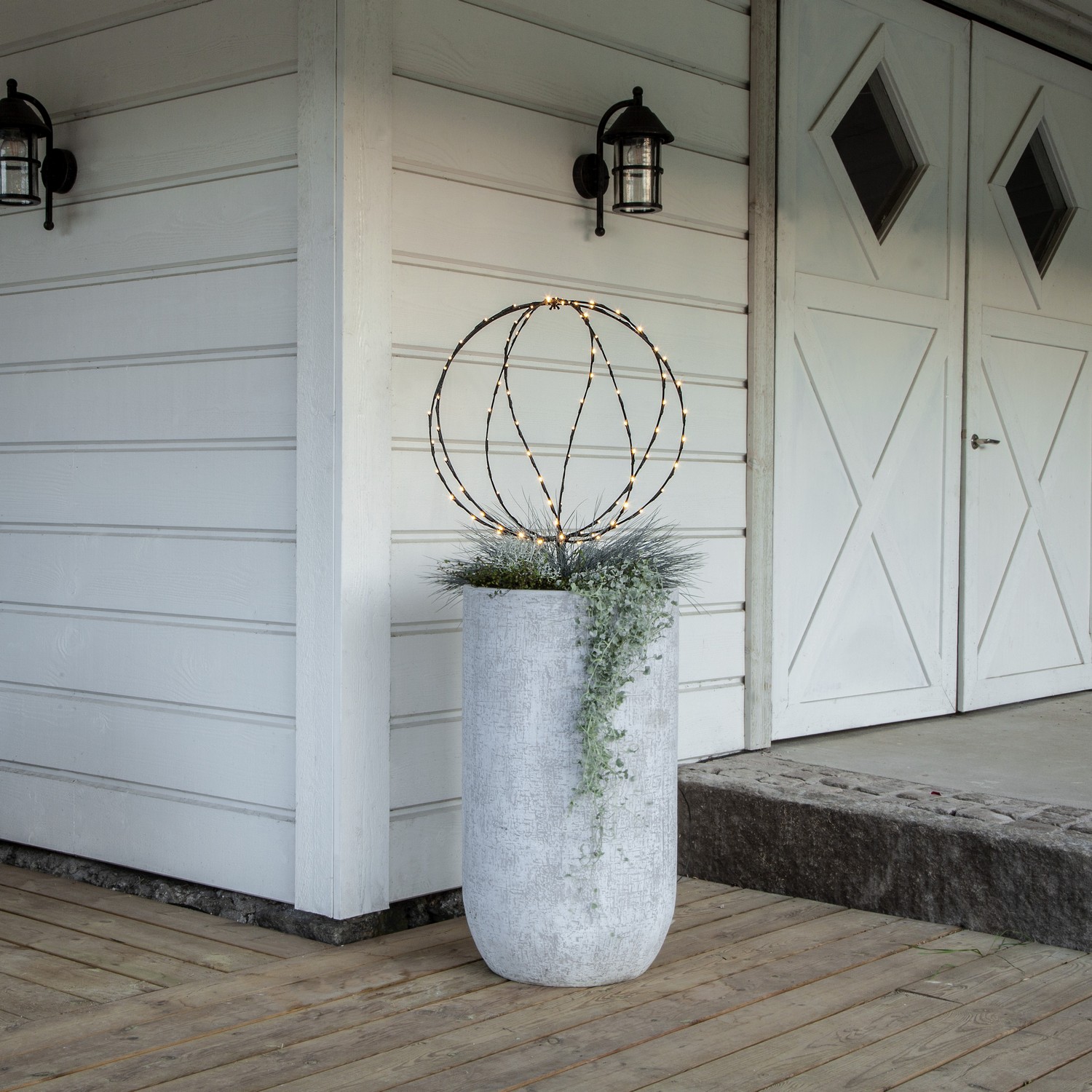 Utomhusdekoration Star Trading Sphere Klot B/O