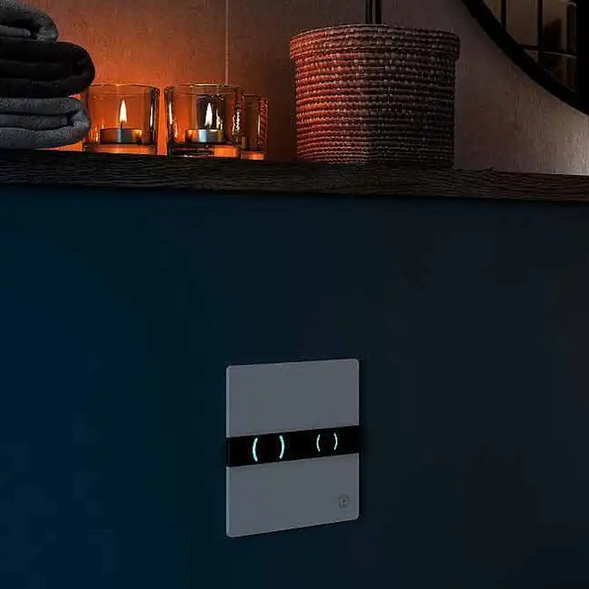 Spolknapp Gustavsberg Sensorstyrd för WC-fixtur Triomont XS Vit