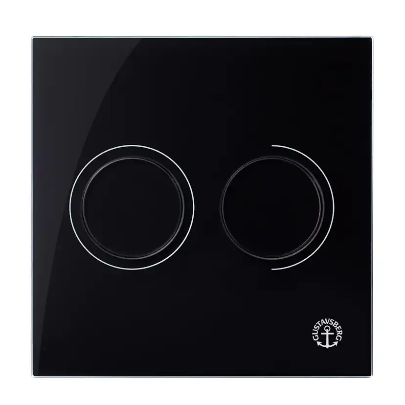 Spolknapp Gustavsberg till Triomont XS Duo Glas Pneumatisk