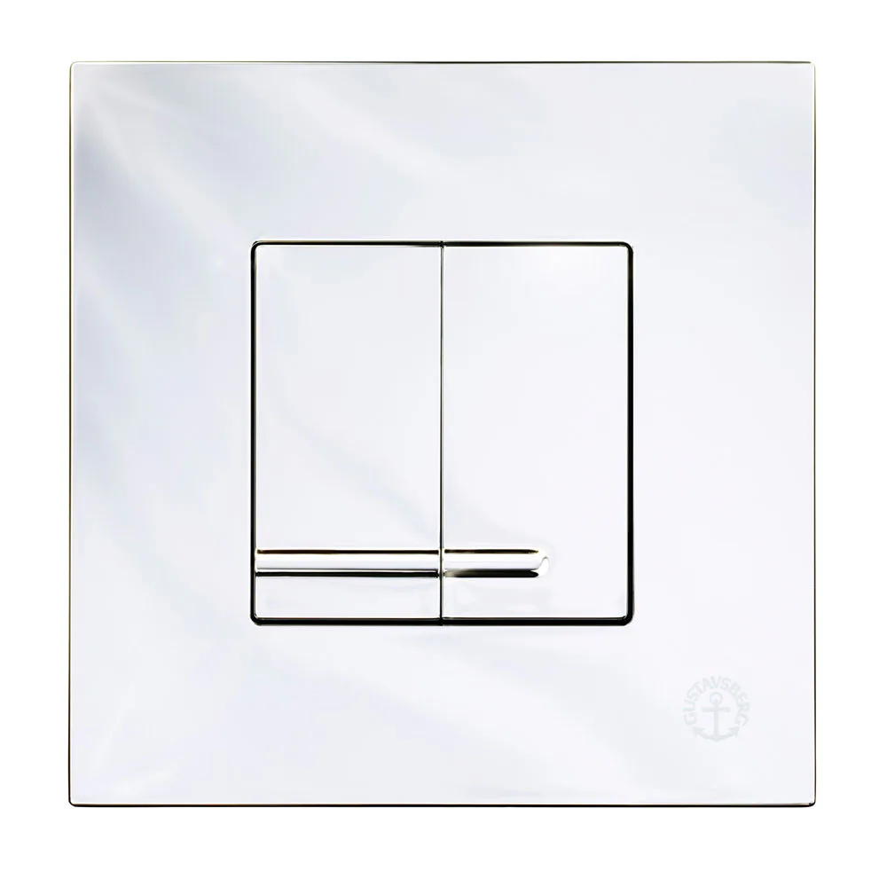 Spolknapp Gustavsberg till Triomont XS Duo Metall Mekanisk