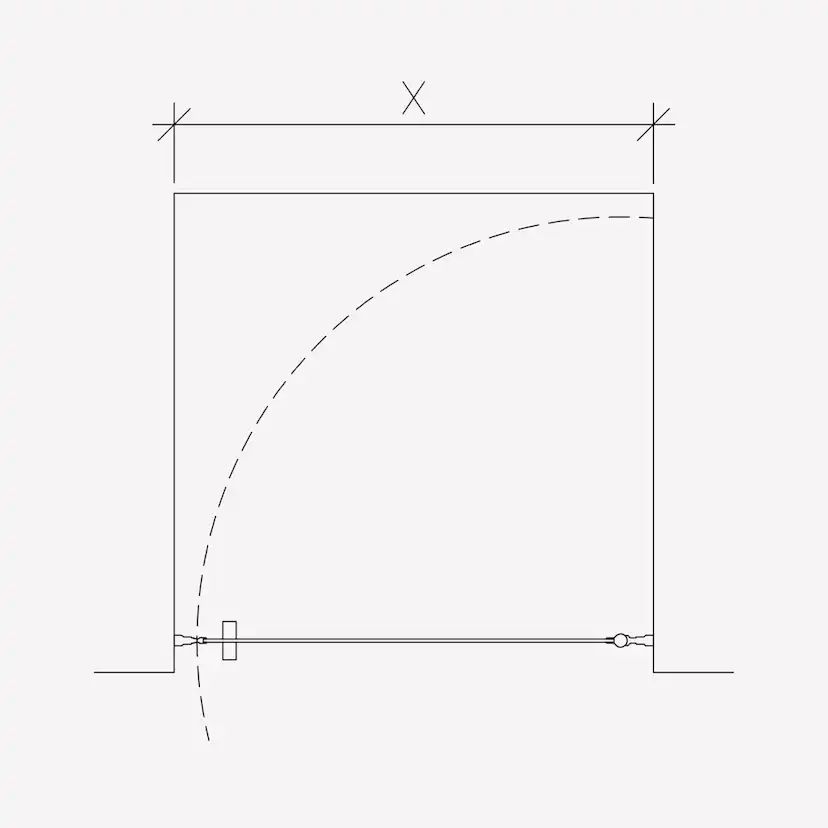 Duschdörr Invitrea Prime PN2