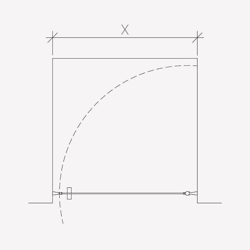 Duschdörr Invitrea Prime PN2