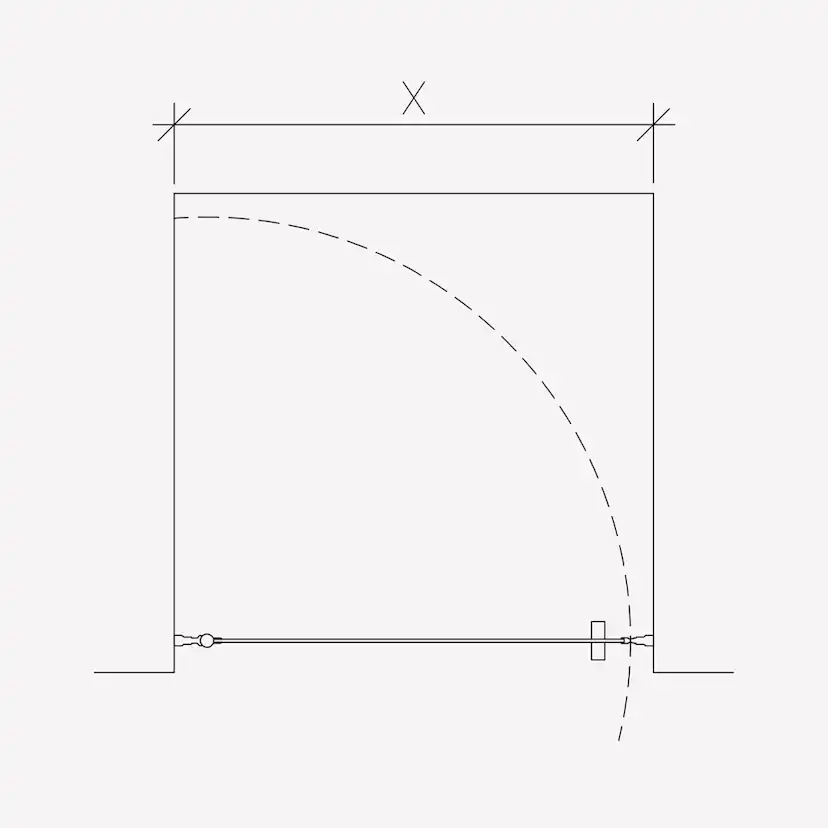 Duschdörr Invitrea Prime PN2