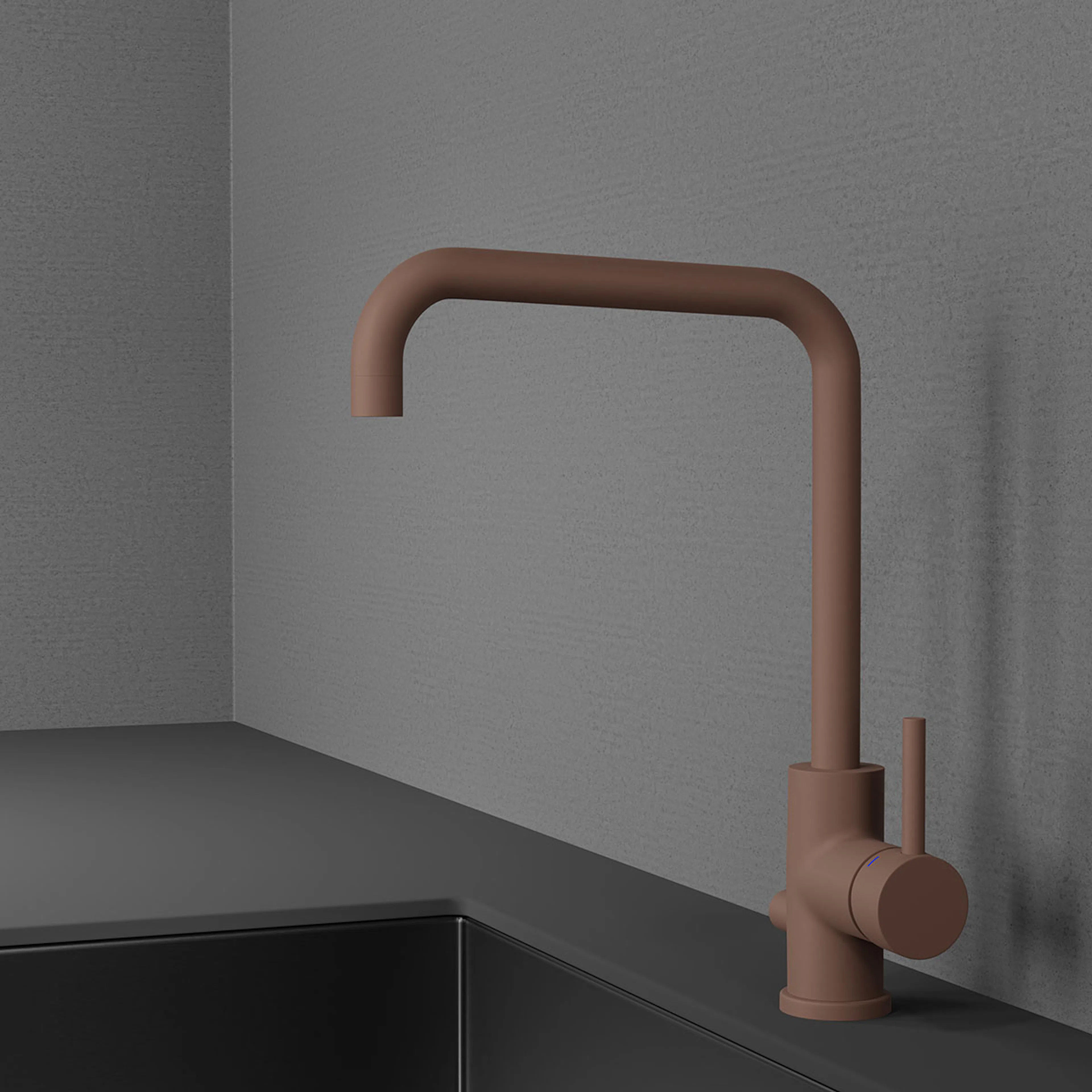 Köksblandare Scandtap Steel Square Rostfritt Stål