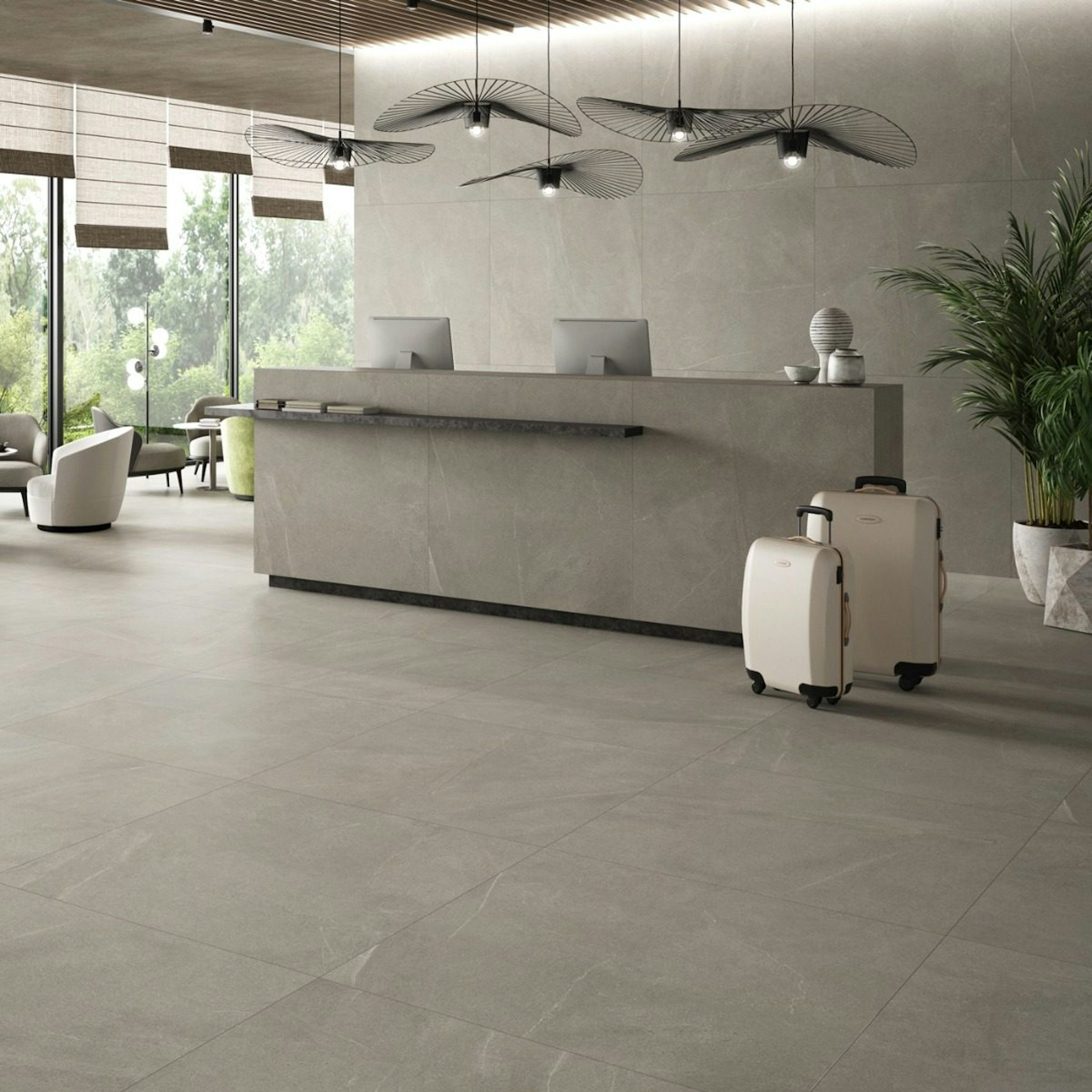 Klinker Bellevue Grey Marmor Matt 120x120 cm