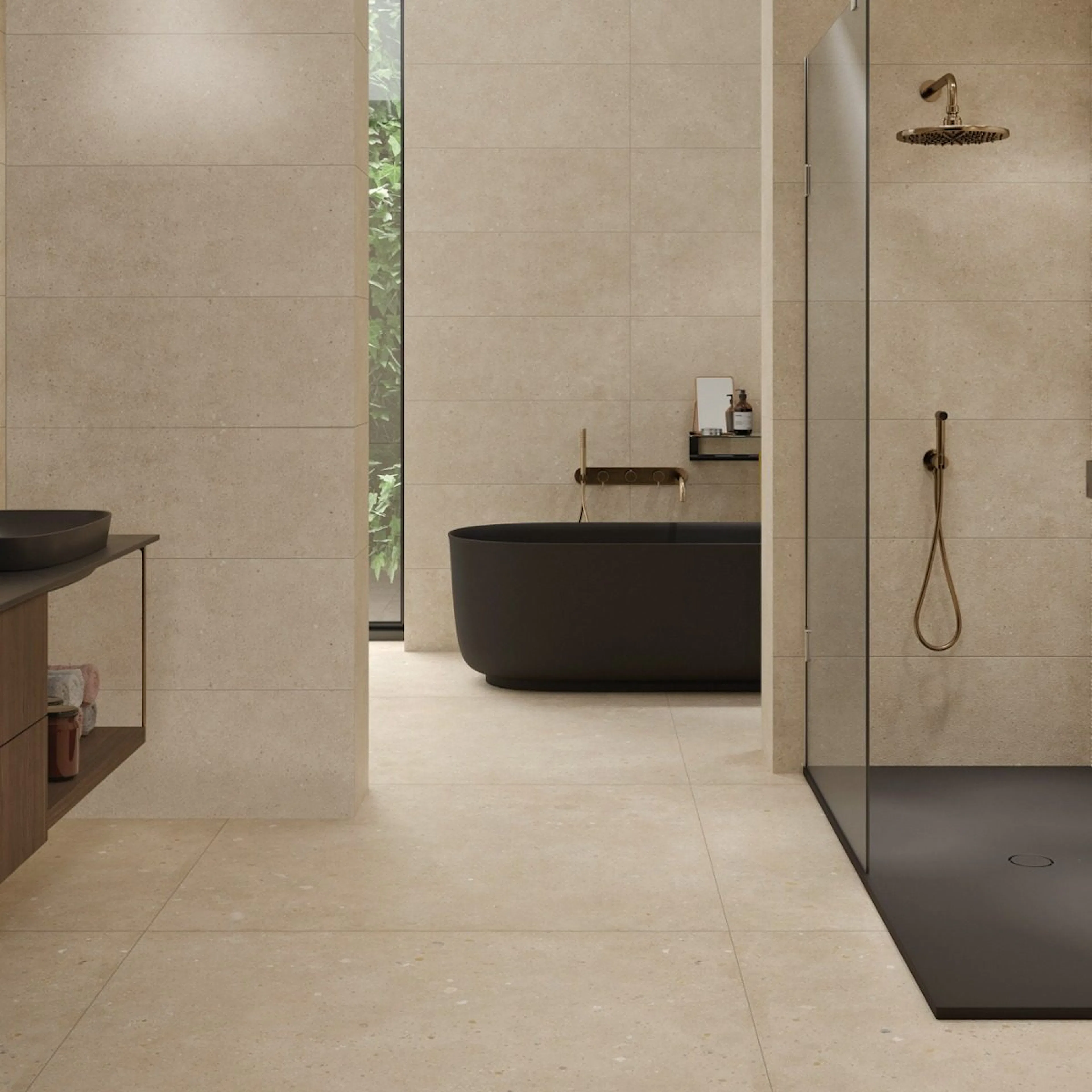 Klinker Glamstone Beige Matt 60x120 cm