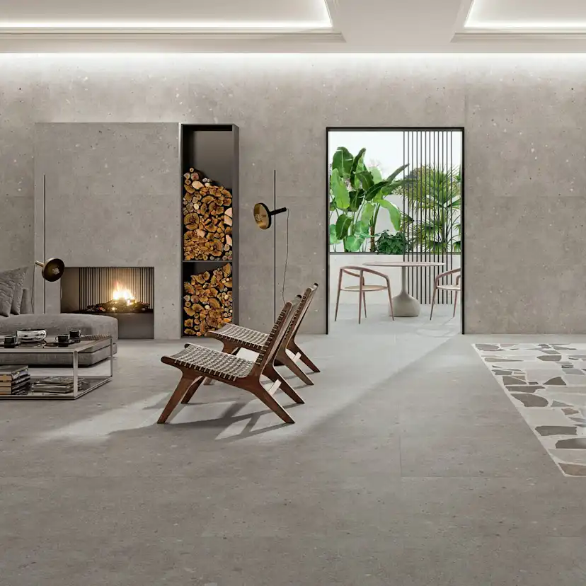 Klinker Glamstone Grey Matt 60x120 cm