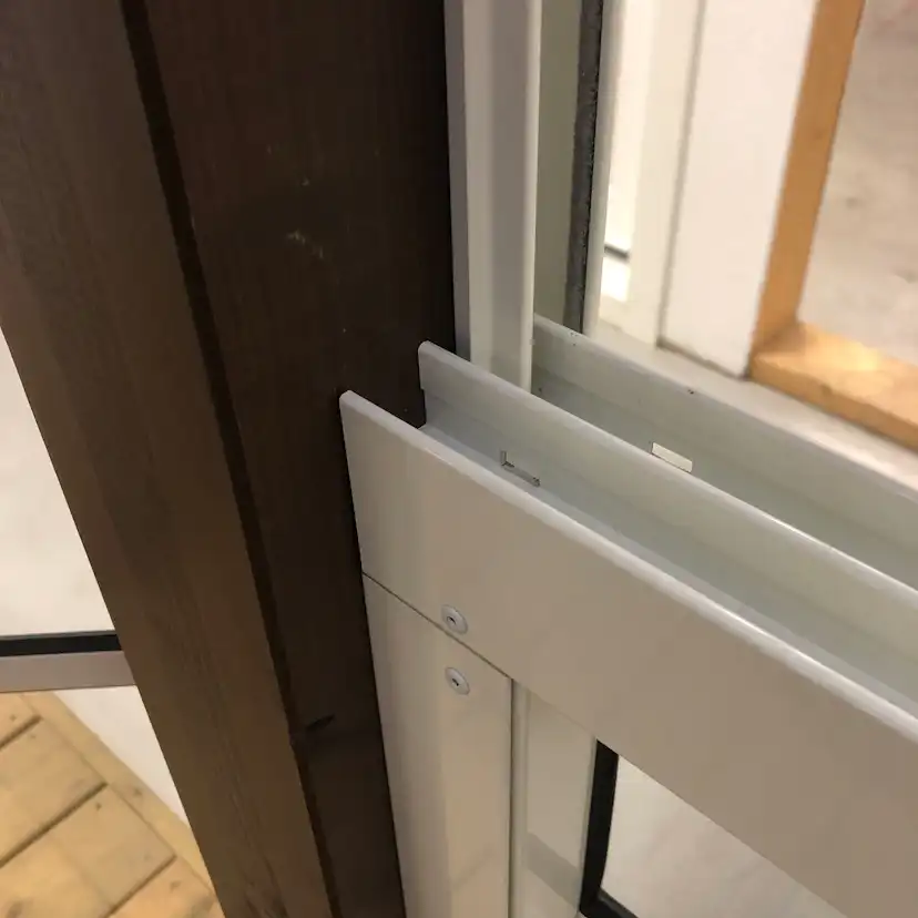 Skjutfönster med fast underdel Landskap Stadig Sommar 3-del