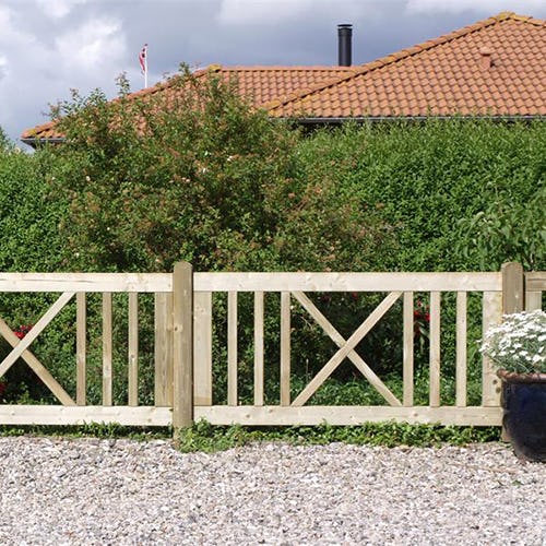 Staket PLUS Rom 150x75 cm Natur