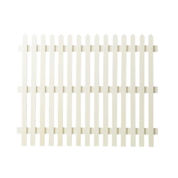 Staket PLUS Skagen Lyx 150x120 cm Vit