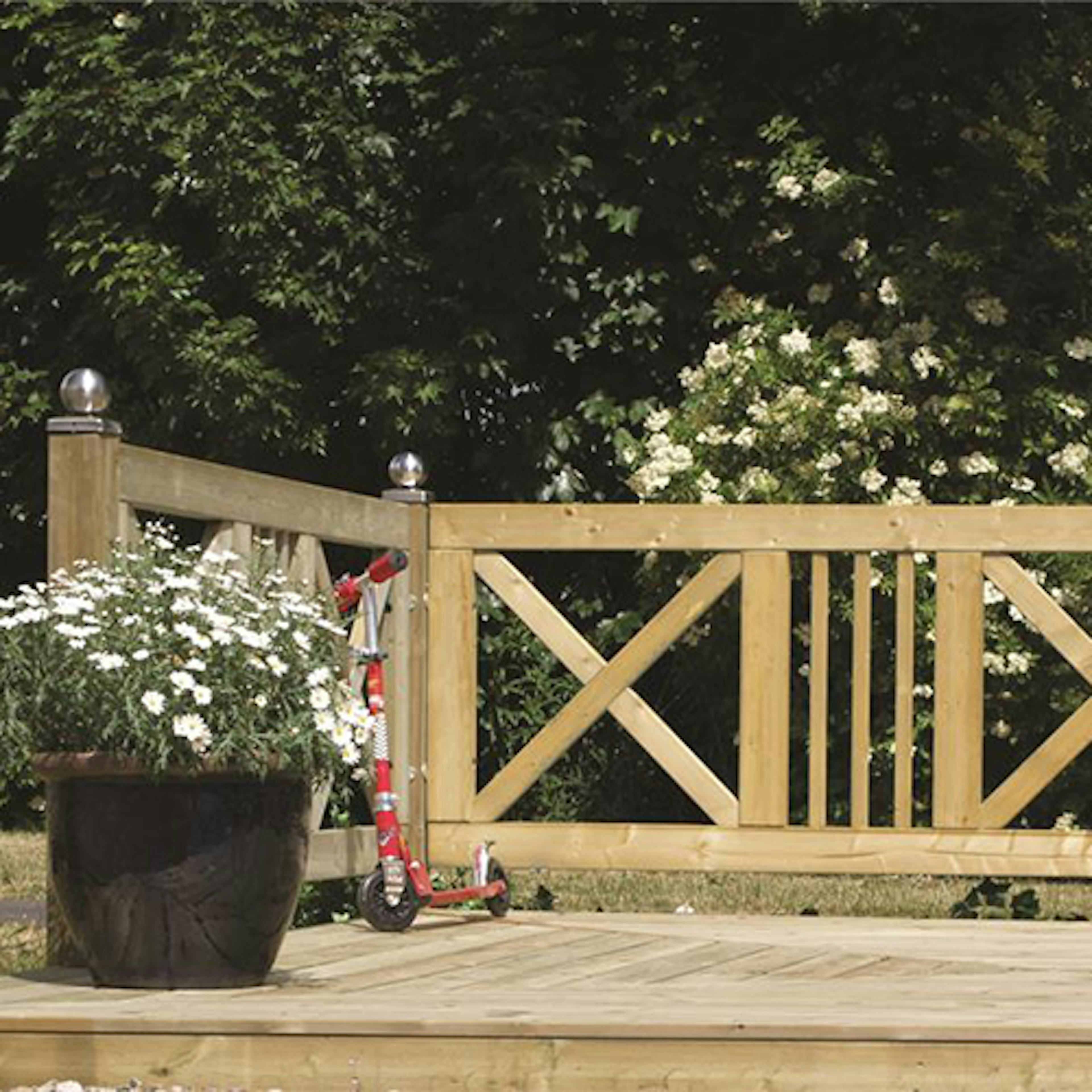 Staket PLUS Slot 180x75 cm Natur