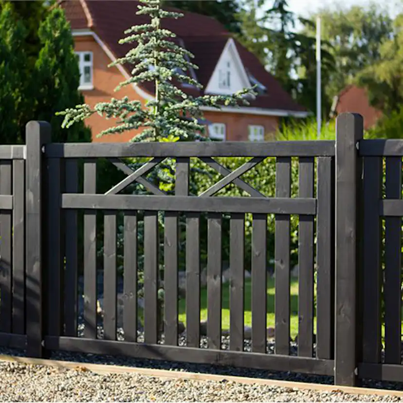 Staket PLUS Vinesse 150x96 cm Svart