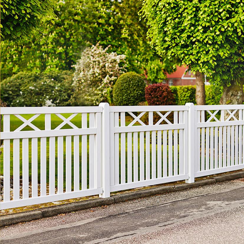 Staket PLUS Vinesse 150x96 cm Vit