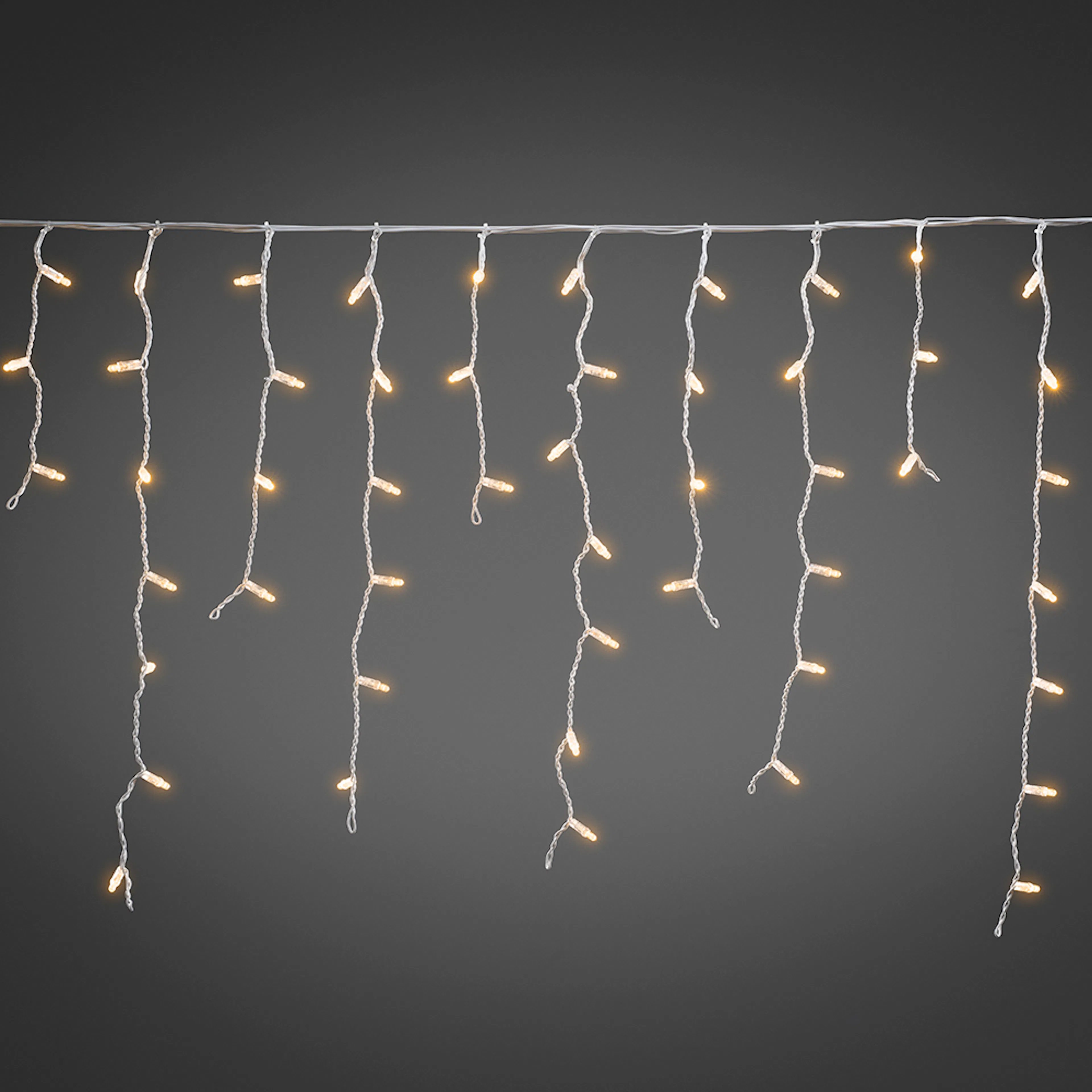 Startset Istapp Gnosjö Konstsmide 100 st amber M-LED