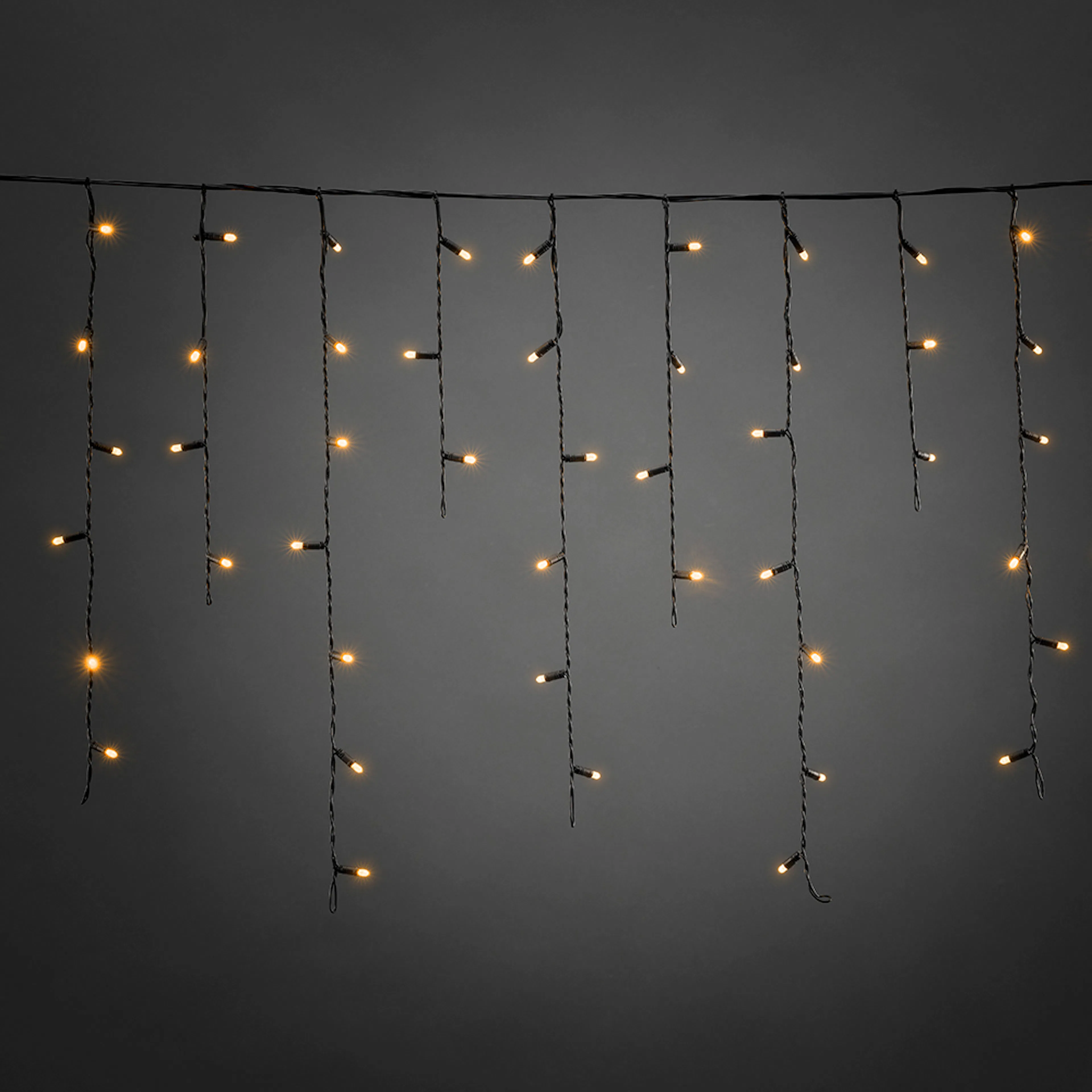 Startset Istapp Gnosjö Konstsmide 100 st amber M-LED