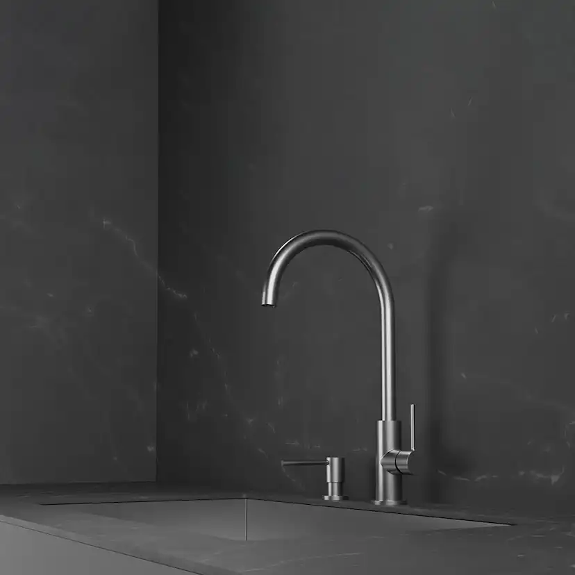 Köksblandare Scandtap Steel Equip Rostfritt Stål