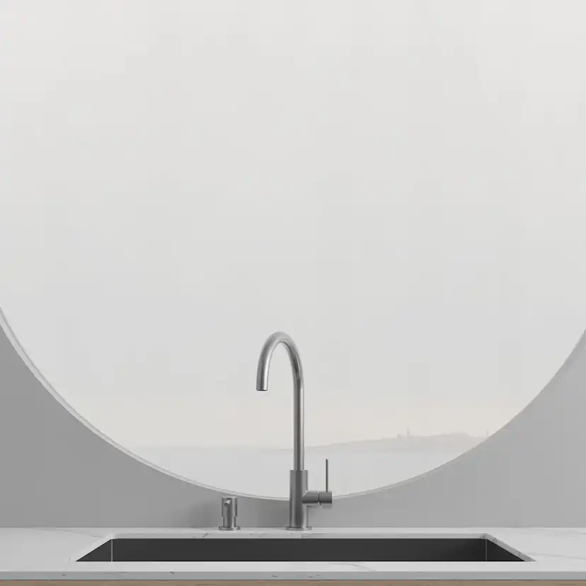 Köksblandare Scandtap Steel Equip Rostfritt Stål