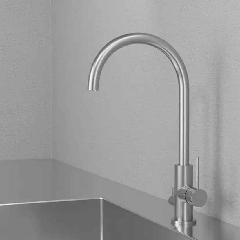 Köksblandare Scandtap Steel Equip Rostfritt Stål