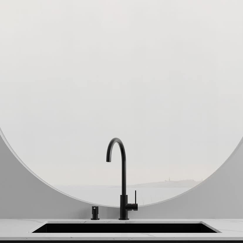 Köksblandare Scandtap Steel Equip Rostfritt Stål