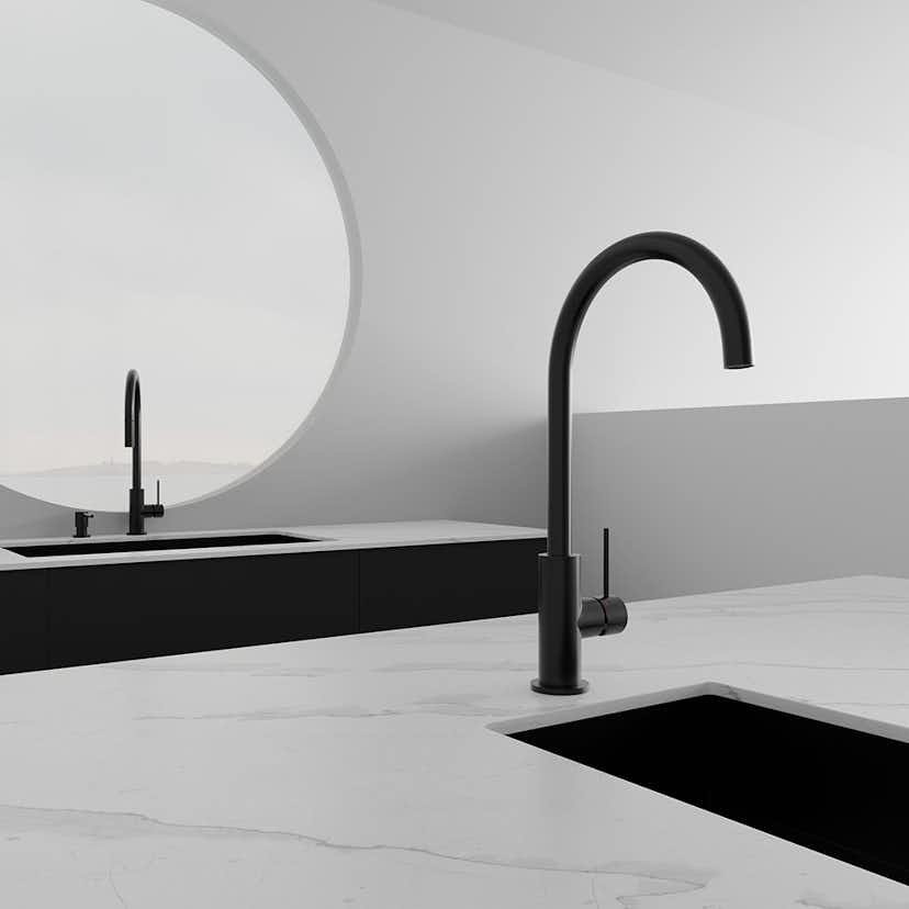 Köksblandare Scandtap Steel Equip Rostfritt Stål