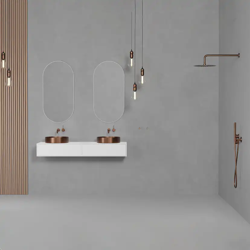 Tvättställsblandare Scandtap Steel Harmonized 1 för Inbyggnad