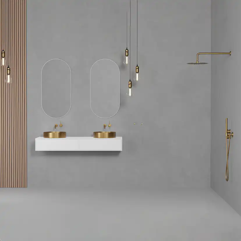 Tvättställsblandare Scandtap Steel Harmonized 1 för Inbyggnad