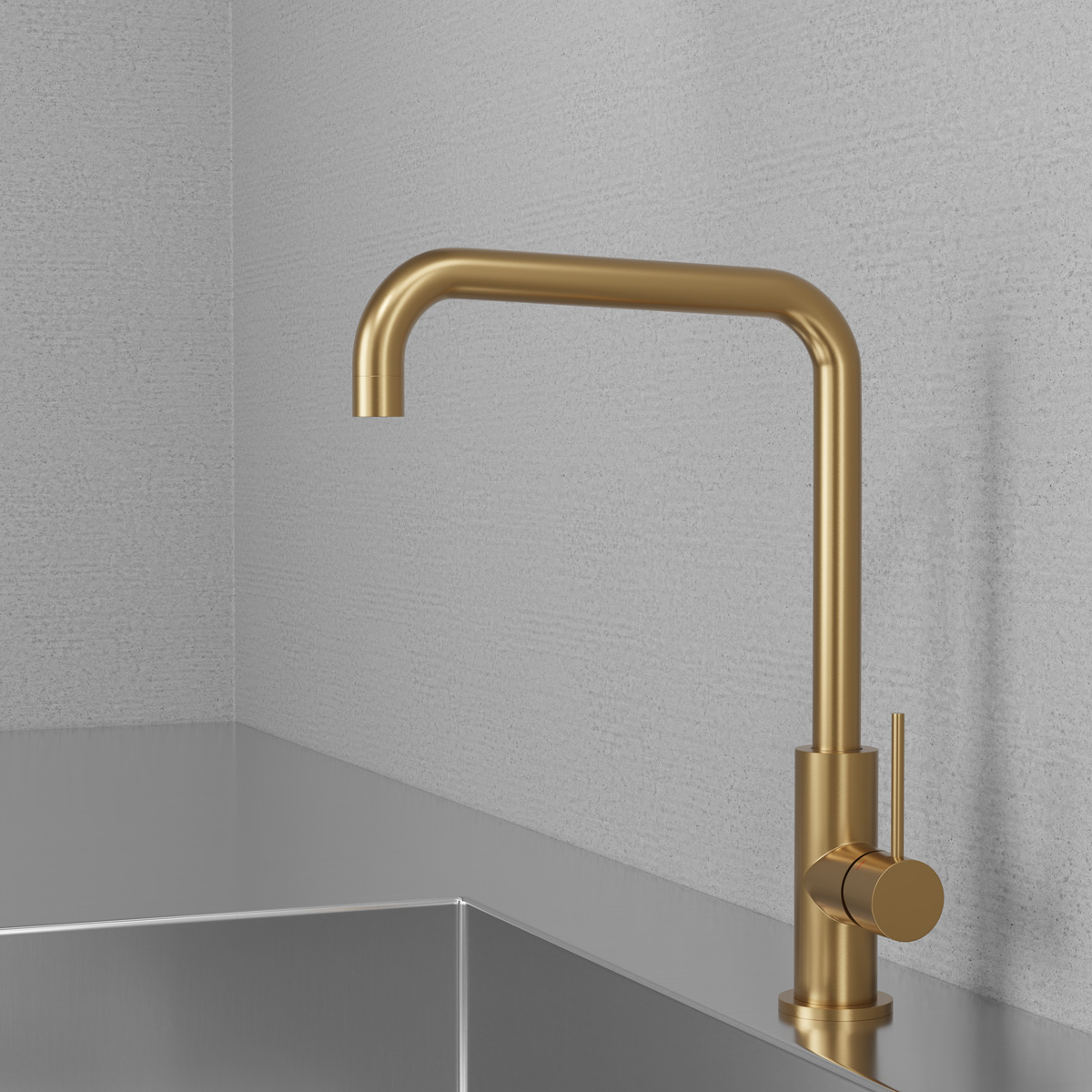 Köksblandare Scandtap Steel Mood Rostfritt Stål