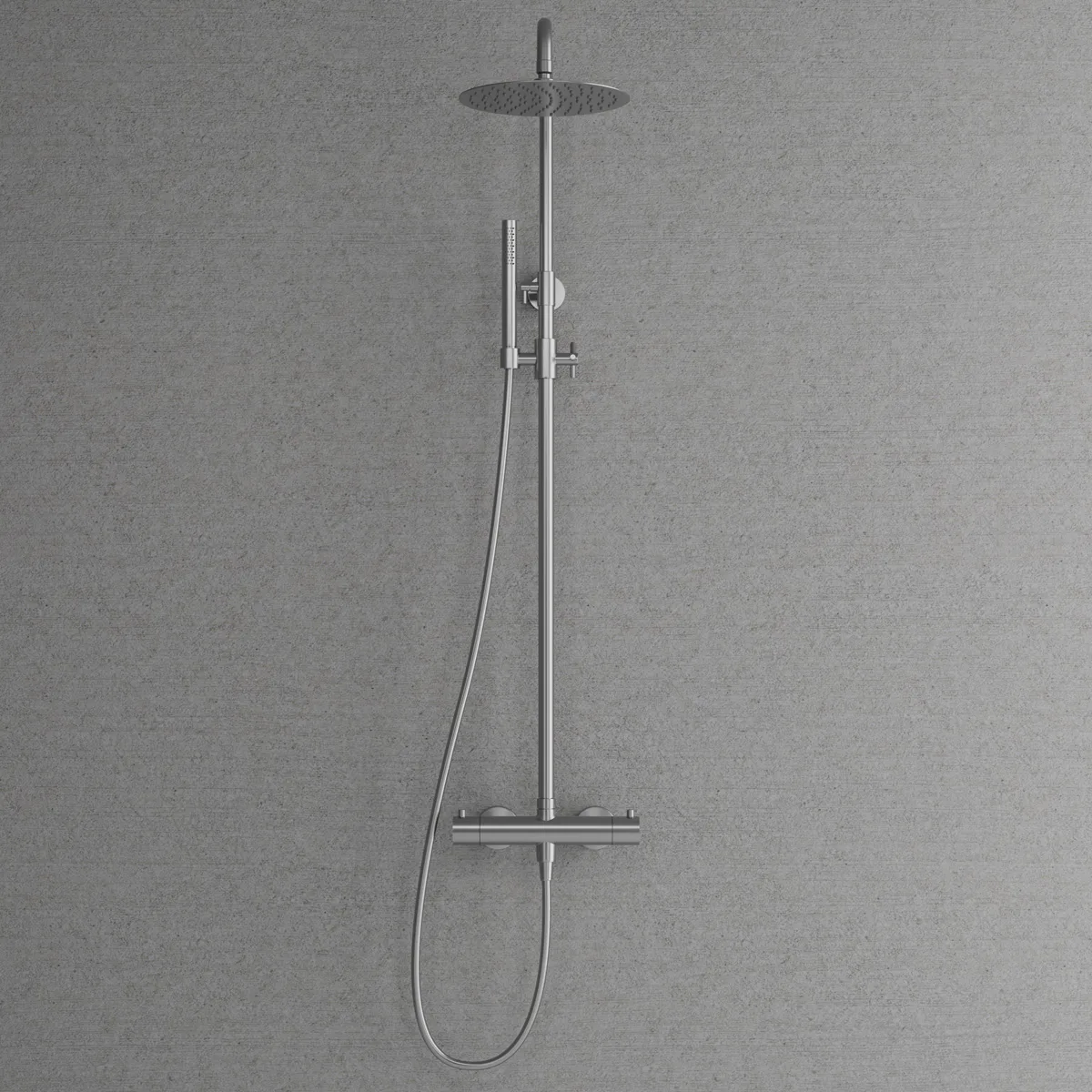 Takduschset Scandtap Steel Pleasure 2