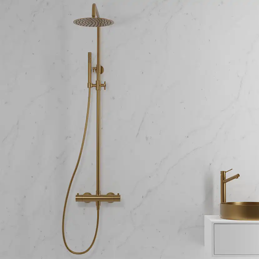 Takduschset Scandtap Steel Pleasure 2